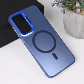 Futrola - maska Magsafe Clear za Samsung A366 Galaxy A36 5G plava.