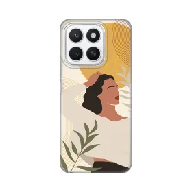 Silikonska futrola - maska print Skin za Huawei Honor X8c Boho Girl.