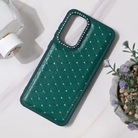 Futrola - maska Bling za Samsung A366 Galaxy A36 5G zelena.