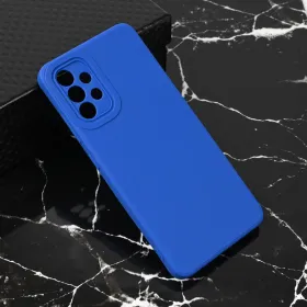 Futrola - maska Teracell Giulietta za Samsung A325 Galaxy A32 4G EU mat plava.