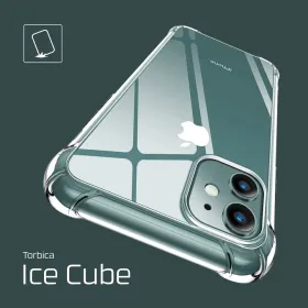 Futrola - maska Transparent Ice Cube za iPhone 16e 6.1.