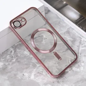 Futrola - maska Magsafe Lux za iPhone 16E roze.