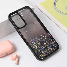 Futrola - maska Frame Glitter za Samsung A256B Galaxy A25 crna.