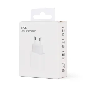 Kucni punjac PD Fast charger 35W za iPhone 15-16 CE beli.