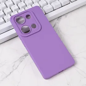 Futrola - maska Silikon Pro Camera za Xiaomi Redmi Note 14s ljubicasta.