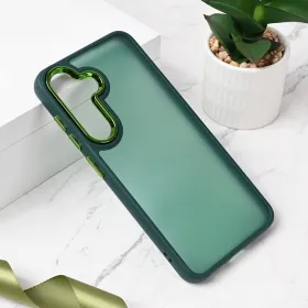 Futrola - maska Shining Camera za Samsung S931 Galaxy S25 tamno zelena.