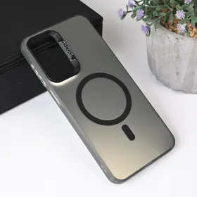 Futrola - maska Magsafe Clear za Samsung A266 Galaxy A26 5G crna.