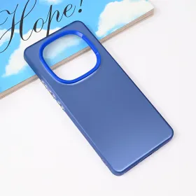 Futrola - maska Clear za Xiaomi Redmi Note 14 Pro 4G plava.