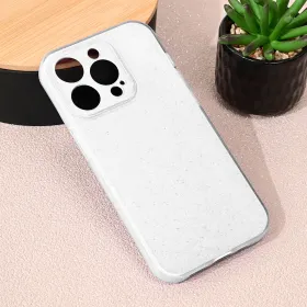 Futrola - maska Sparkle Dust za iPhone 15 Pro 6.1 bela.