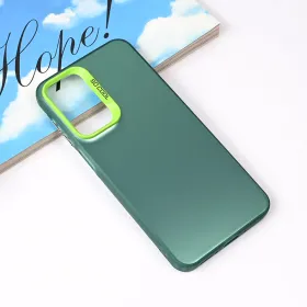 Futrola - maska Clear za Samsung A266 Galaxy A26 5G zelena.