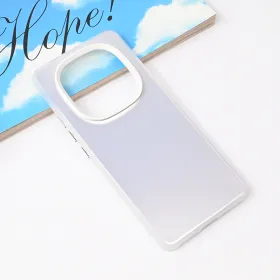 Futrola - maska Clear za Xiaomi Redmi Note 14 Pro 4G srebrna.