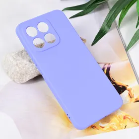 Futrola - maska Teracell Soft Velvet za Huawei Honor X8c ljubicasta.