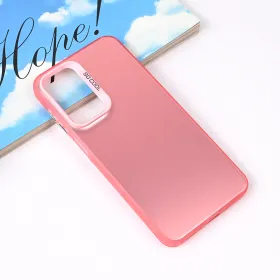Futrola - maska Clear za Samsung A266 Galaxy A26 5G roze.