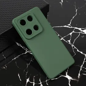 Futrola - maska Teracell Giulietta za Xiaomi Redmi Note 14S (EU) mat zelena.