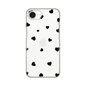 Silikonska futrola - maska print Skin za iPhone 16e 6.1 Hearts.