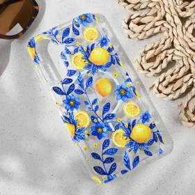Futrola - maska print Magsafe za Samsung A266 Galaxy A26 5G Mediteran Lemon.