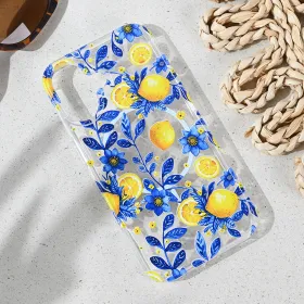 Futrola - maska print Magsafe za iPhone 16 6.1 Mediteran Lemon.