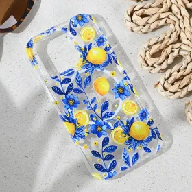 Futrola - maska print Magsafe za iPhone 16 Pro 6.3 Mediteran Lemon.