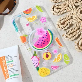 Futrola - maska print Magsafe za Samsung A266 Galaxy A26 5G Summer Fruits.