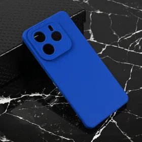 Futrola - maska Teracell Giulietta za Xiaomi Redmi Note 14 5G mat plava.