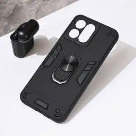 Futrola - maska Hard Ring za Huawei Honor 200 Smart/Honor X7c crna.