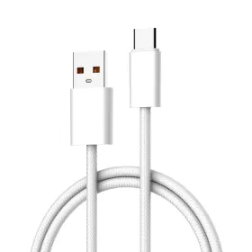 USB Data kabl LDNIO LS901 25W Fast Type C beli 1m.