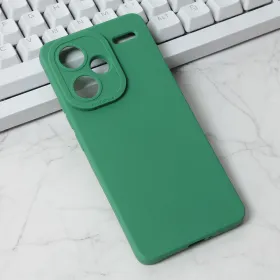 Futrola - maska Silikon Pro Camera za Xiaomi Redmi Note 13 Pro Plus (EU) zelena.