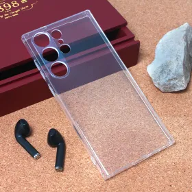 Silikonska futrola - maska Skin za Samsung Galaxy S23 Ultra Transparent.