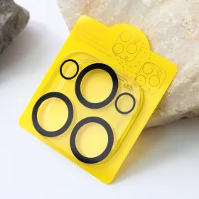 Zastita kamere 3D Full Cover za iPhone 14 Pro Max 6.7 crna.