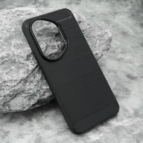 Silikonska futrola - maska BRUSHED za Huawei Honor 400 Pro crna (MS).