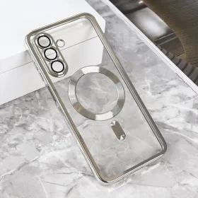 Futrola - maska Magsafe Lux za Samsung A266 Galaxy A26 5G srebrna.