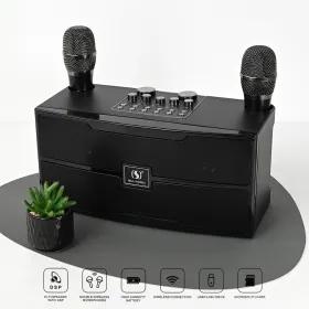 Bluetooth zvucnik sa mikrofonom YS201 crni.