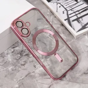 Futrola - maska Magsafe Lux za iPhone 16 6.1 roze.