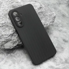 Silikonska futrola - maska CARBON LIGHT za Samsung A266 Galaxy A26 5G crna (MS).