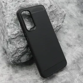 Silikonska futrola - maska BRUSHED za Samsung A166 Galaxy A16 5G crna (MS).