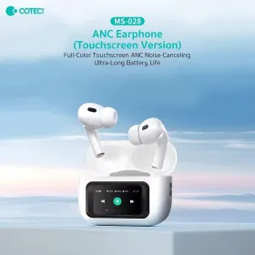 Bluetooth slusalice Coteci MS-028 AI bele.