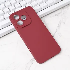 Futrola - maska Silikon Pro Camera za Huawei Honor 400 Lite bordo.