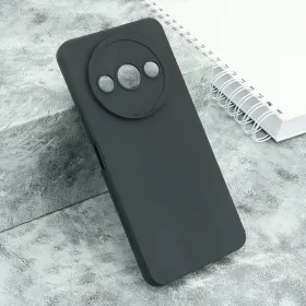 Silikonska futrola - maska Pro Camera za Xiaomi Redmi A3/A3x crna (MS).