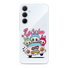 Futrola - maska ultra tanki print CLEAR za Samsung A556 Galaxy A55 5G LBB004 (MS).