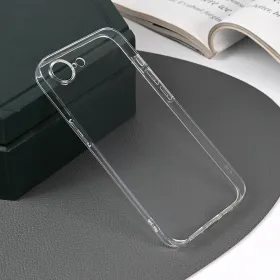 Silikonska futrola - maska Skin za iPhone 16e 6.1 Transparent.