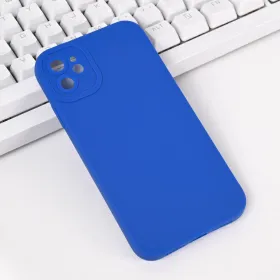 Futrola - maska Silikon Pro Camera za iPhone 11 6.1 tamno plava.