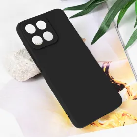 Futrola - maska Teracell Soft Velvet za Huawei Honor X8c crna.