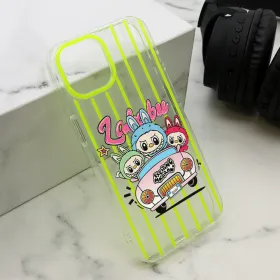 Futrola - maska print PARTY za iPhone 13 (6.1) zuta LBB004 (MS).