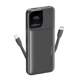 Power bank prenosiva baterija Remax Rellaen series RPP-657 2.4A 10000mAh crna.