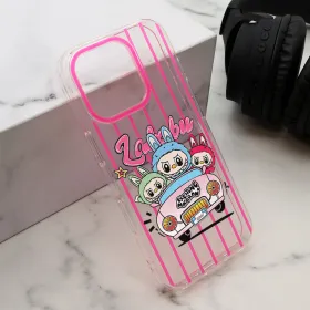 Futrola - maska print PARTY za iPhone 16 Pro (6.3) pink LBB004 (MS).