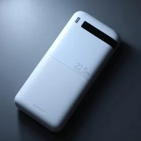 Power bank prenosiva baterija Remax Piloteer Series RPP-71 20W+22.5W Fast Charging 10000mAh beli.