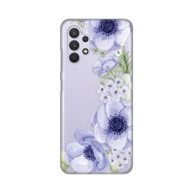 Silikonska futrola - maska print Skin za Samsung A325 Galaxy A32 4G (EU) Blue Roses.