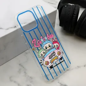 Futrola - maska print PARTY za iPhone 16 Pro Max (6.9) plava LBB004 (MS).