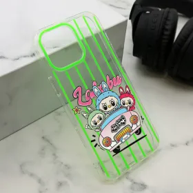 Futrola - maska print PARTY za iPhone 16 Pro Max (6.9) zelena LBB004 (MS).