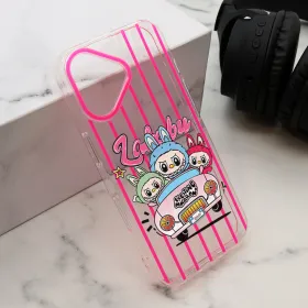 Futrola - maska print PARTY za iPhone 16 (6.1) pink LBB004 (MS).